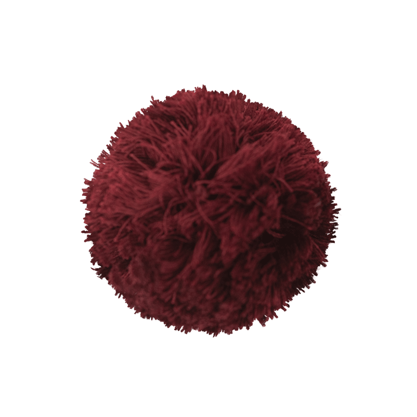 Pompon Burgundy